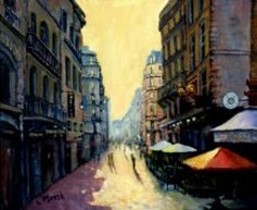 L'escargot rue montorgueil paris france painting